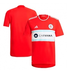 Men Chicago Fire Blank 2024 25 Home Replica Red Men Chicago Fire Blank 2024 25 Home Replica Red