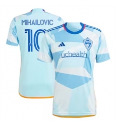 Men Colorado Rapids Djordje Mihailovic 2024 25 Away Replica Light Blue Men Colorado Rapids Djordje Mihailovic 2024 25 Away Replica Light Blue