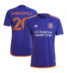Men Houston Dynamo Adalberto Carrasquilla 2024 25 Away Replica Purple Men Houston Dynamo Adalberto Carrasquilla 2024 25 Away Replica Purple