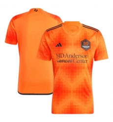Men Houston Dynamo Blank 2023 24 Home Replica Orange Men Houston Dynamo Blank 2023 24 Home Replica Orange