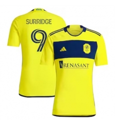 Men Nashville SC Sam Surridge 2024 25 Home Replica Yellow Men Nashville SC Sam Surridge 2024 25 Home Replica Yellow
