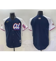 Men American League Seattle Mariners Blank Navy Alternate 2025 All Star Edition Limited Stitched Baseball Jersey Men American League Seattle Mariners Blank Navy Alternate 2025 All Star Edition Limited Stitched Baseball Jersey