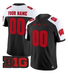 Men Women Youth Wisconsin Badgers 2024 Vapor Limited Custom Jersey All Stitched Black Alternate 001 Men Women Youth Wisconsin Badgers 2024 Vapor Limited Custom Jersey All Stitched Black Alternate 001