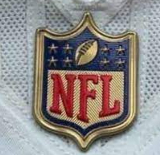 Men New Orleans Saints Gold NFL Logo Patch Biaog
