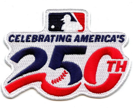 Women Washington Nationals Celebrating America 250th annivesary Patch Biaog